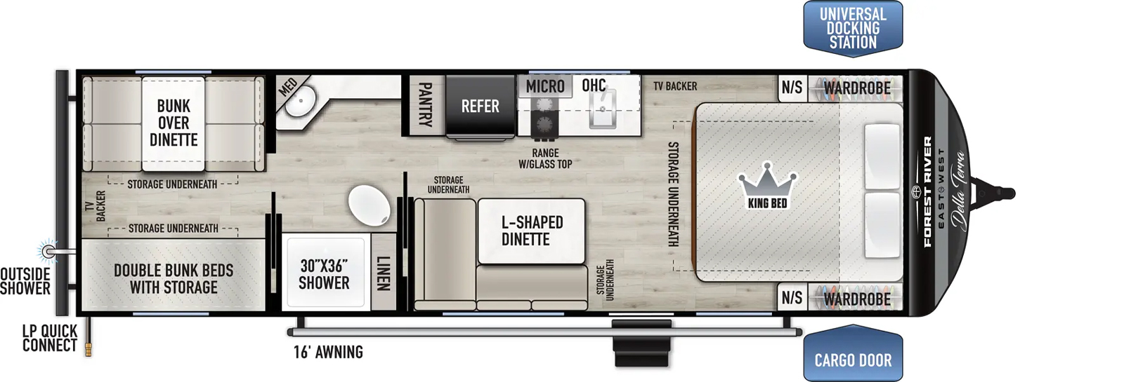 250QB Floorplan Image